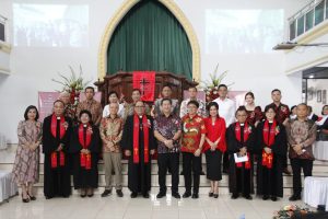 Hadiri Pelantikan dan Serah Terima Pelayanan Ketua BPMJ GMIM Baitani Lapangan, Ini Pesan Wagub Sulut