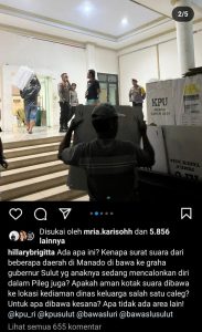 Tuduhan HBL Soal Kotak Suara di Graha Gubernuran Tendesius, Iroth: Itu Kemauan KPU Manado, Jangan Memprovokasi