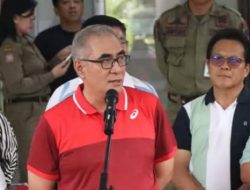 Sekprov Kepel Pimpin Latihan Devile Penyambutan Gubernur Yulius dan Wagub Victor