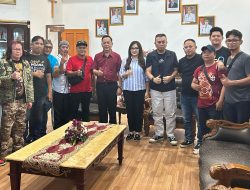 Caroll Sendy Temu Ramah dengan Wartawan, Ajak Bersinergi Bangun Kota Tomohon