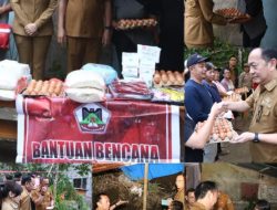 Peduli Kemanusiaan, Pemerintahan Caroll-Sendy Bantu Korban Bencana Alam