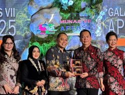 Walikota dan Wakil Walikota Tomohon Hadiri Gala Dinner Munas VII APEKSI 2025 di Surabaya