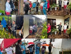 Gerak Cepat, Caroll-Sendy Tinjau Wilayah Yang Terdampak Bencana Alam