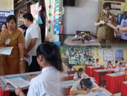 Buka Naskah UAS di SD GMIM IV, Wawali Sendy Harap Para Siswa Ikuti Ujian dengan Sukses dan Lancar