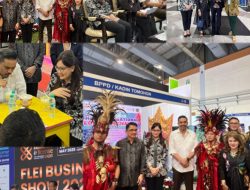 Wawali Sendy Rumajar Promosikan TIFF  di Pameran Franchise dan License Expo Indonesia 2025