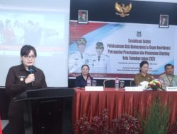 Buka Rakor Percepatan Pencegahan dan Penurunan Stunting, Wawali SR Sampaikan Sambutan Walikota CS