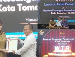 CS-SR Sukses Bawa Pemkot Tomohon Sabet WTP ke-12 Secara Berturut
