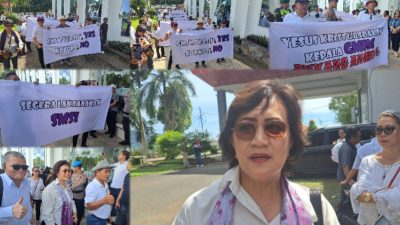 Gerakan Reformasi GMIM Gelar Aksi Damai, Sampaikan 7 Poin Tuntutan