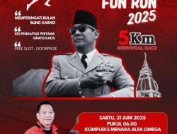 Ikut dan Ramaikan! Soekarno Fun Run 2025 Siap Gelorakan Semangat Bung Karno di Kota Tomohon