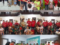 Bulan Bung Karno 2025, PDIP Tomohon Anjangsana ke Panti Asuhan hingga Berbagi Bingkisan