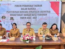 Sekdakot Edwin Roring Pimpin FPD Setda Penyusunan Ranwal Restra 2025-2029