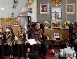 Terkait Penerapan Aplikasi e-BLUD RSUD Anugerah Tomohon, Wawali SR Audiens dengan Dirjen Bina Keuda