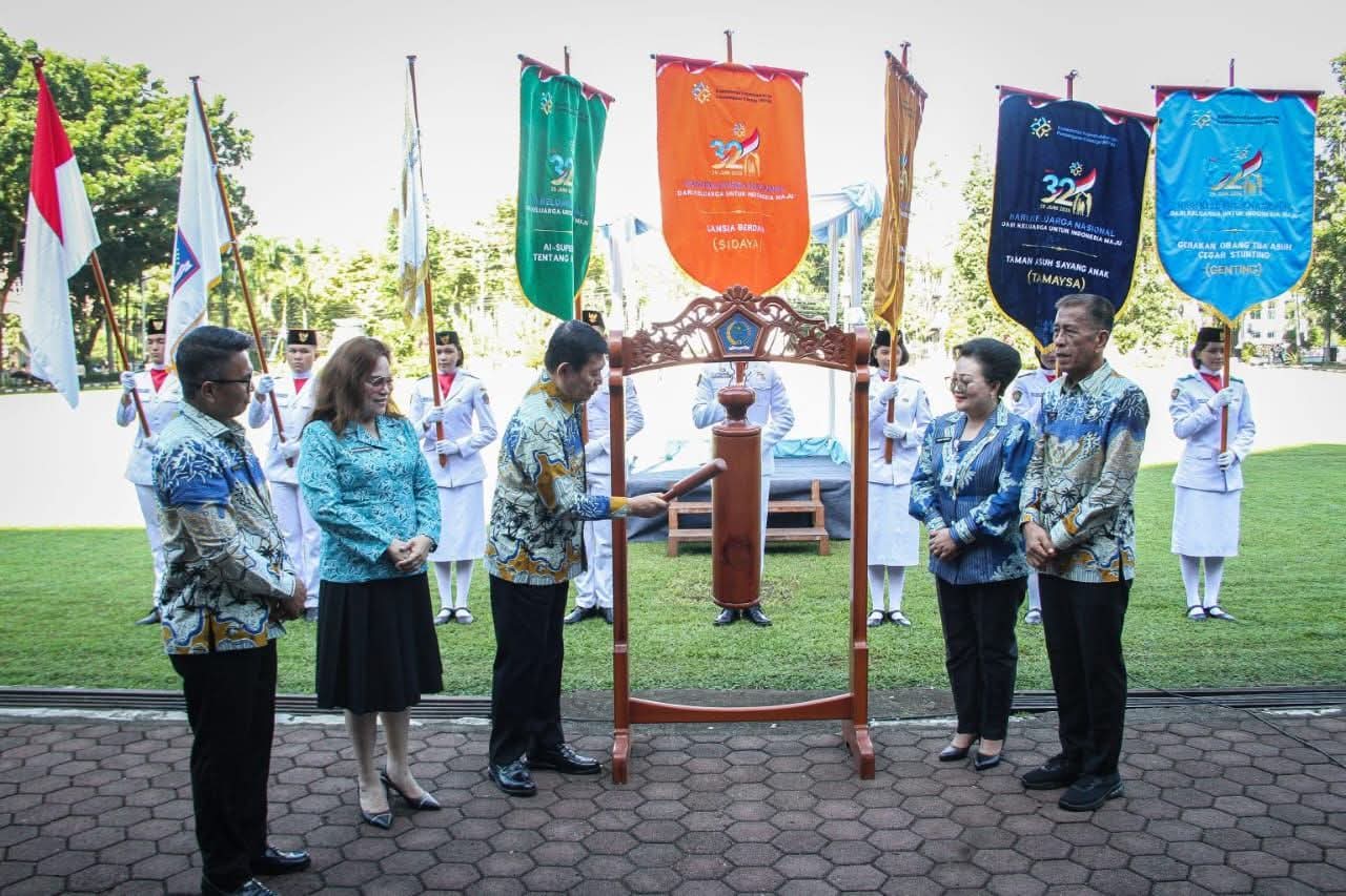 Peringati Harganas ke32, Pemprov Sulut Luncurkan Aksi Mapalus Cegah