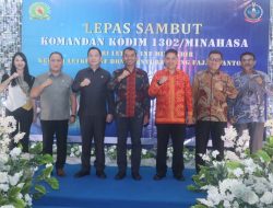 Caroll Senduk Hadiri Lepas Sambut Komandan Kodim 1302/Minahasa
