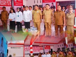 Gubernur YSK Hadiri Launching Nasional KDMP oleh Presiden dari Kembes 1 Minahasa