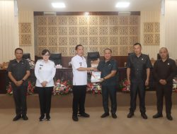 Sampaikan Rancangan Perubahan KUA-PPAS 2025, Walikota Caroll Apresiasi DPRD Tomohon
