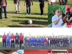 Wawali SEGAR “Kick Off” Turnamen Sepak Bola se Tinoor Raya, Harap Ciptakan Atlet yang Berprestasi