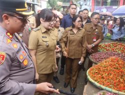 Sidak Harga dan Stok Bapok, Wawali SEGAR Sebut Akan Kaji Perbaikan Pasar