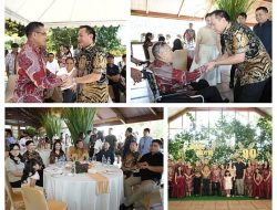 CSSR Hadiri HUT Wempi Mantiri, Ortu Dirut Pertamina