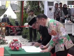 Caroll Senduk dan Rano Karno Teken MoU : Tomohon-Jakarta Bersatu Kembangkan Potensi Daerah