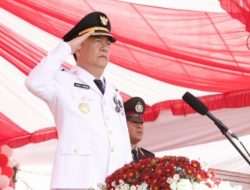 Berlangsung Khidmat, Caroll Senduk Pimpin Upacara HUT ke-80 RI Tingkat Kota Tomohon
