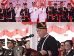 Berbusana Adat Minahasa DPRD Tomohon Hadiri Upacara, Mono Turang Baca Teks Proklamasi