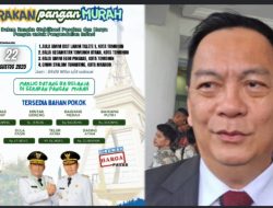 Jumat Besok, Pemprov Gelar Pangan Murah di Kota Tomohon,  Walikota CS Apresiasi Gubernur YS