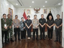 Amankan TIFF 2025, Wali Kota Tomohon Temui Kapolda Sulut
