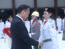 Kukuhkan Paskibraka 2025, Walikota Caroll Senduk Sisipkan Pesan Penting
