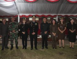 Sambut HUT RI ke-80, Sekot Edwin Roring Hadiri Upacara Taptu Kota Tomohon