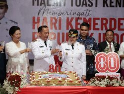 Gelar Toast Kenegaraan HUT RI ke 80, Walikota Caroll Senduk Ingatkan Pererat Persatuan