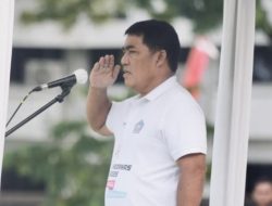 Gubernur Yulius Selvanus Pimpin Upacara HAORNAS ke-XLII Tahun 2025: Momentum Membangun Semangat Olahraga untuk Generasi Emas