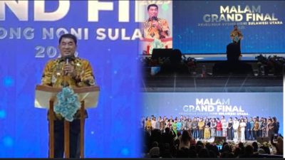 Hadiri Malam Grand Final NNS 2025, Gubernur YS: Panggung Gemilang Generasi Emas Pariwisata Bumi Nyiur Melambai