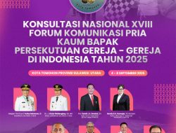 Sambut Konas XVIII FK-PKB PGI Tahun 2025, Penatua Caroll Senduk: Kami Sudah Siap!