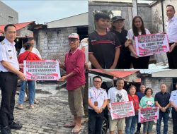 Beri Perhatian Korban Kebakaran, Walikota Caroll Senduk Serahkan Bantuan