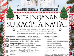 Gubernur YSK Ajak Wajib Pajak Manfaatkan Program Keringanan “Sukacita Natal” Mulai 1 November