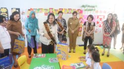 Dukung Pembentukan Anak Berkualitas, Bunda Anik Yulius Selvanus Bantu Perlengkapan Sekolah dan Makanan Bergizi Gratis di PAUD Happy Holy Kids Tomohon