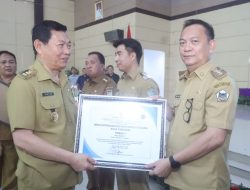 Hebat!!! Nilai Pelayanan Publik Dukcapil Tomohon Masuk Predikat Terbaik 1