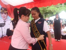 Peringatan HAN 2025, Wawali Sendy Kukuhkan Forum Anak Daerah Kota Tomohon Periode 2025-2027