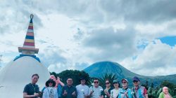 Wisatawan Korea Selatan Kagumi Panorama Alam Kota Tomohon