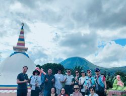 Wisatawan Korea Selatan Kagumi Panorama Alam Kota Tomohon