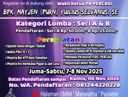 Disupport Gubernur YSK, GMIM Maranatha Paslaten Siap Gelar Open Tournament Catur se-Kota Tomohon