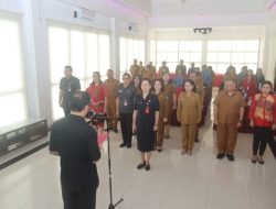 Maksimalkan Fungsi Posyandu, Walikota Caroll Senduk Lantik Tim Pembina Posyandu Kota Tomohon