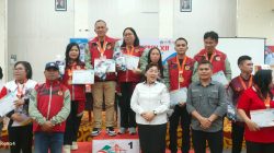 Cabor Bridge Raih Medali Emas untuk Kota Tomohon di Porprov XII Sulut 2025