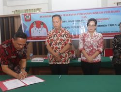 Dihadapan CSSR, Kepala OPD Tandatangan Perjanjian Kinerja Perubahan 2025