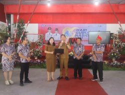Puncak Hari Guru Nasional 2025, Walikota Caroll Senduk Luncurkan Aplikasi GERCEP Dinas Dikbud Tomohon
