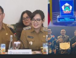 Hasil Kinerja CS-SR, Pemkot Tomohon Berhasil Meraih TP2DD Kota Terbaik II Wilayah Sulawesi