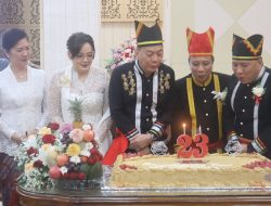 Walikota Caroll Senduk Sampaikan Capaian dan Tantangan Pembangunan Pada Rapat Paripurna HUT ke-23 Kota Tomohon