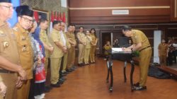 Hadiri HLM, Walikota Caroll Senduk Teken MoU Optimalisasi PAD