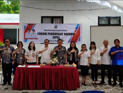 Dinsosda Tomohon Gelar Forum Perangkat Daerah untuk Rencana Kerja 2027